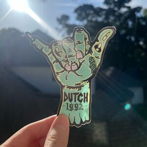 Dutch Bros 10/23 Halloween Sticker - Monster Zombie